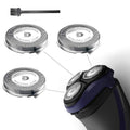 Rollingfit SH30 Replacement Heads - Compatible with Philips Norelco Electric Shaver Series 1000-3000 | Easy Cut & Replace, 3-Pc Pack
