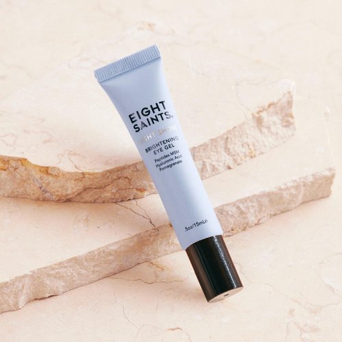 Eight Saints Brightening Eye Gel - Natural Anti-Aging Formula to Reduce Puffiness & Wrinkles | 0.5 Oz