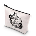 BDPWSS Evil Females Makeup Bag Chillin' Like a Villain Travel Pouch For Villain Gang Bad Girls Fans Gift Family Trip Gift (Like a villain)