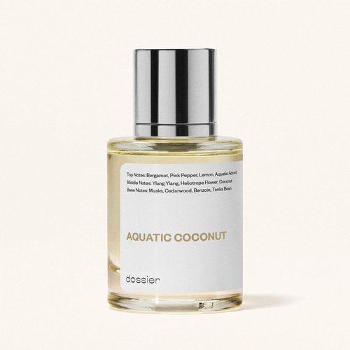 Dossier Aquatic Coconut Fragrance - Inspired by Maison Margiela's Replica Beach Walk