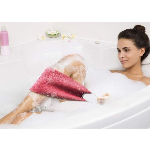Evridwear Exfoliating Back Scrubber for Shower - Double-Sided Body Scrubber with Handles, Deep Clean, Massage & Exfoliate Back Washer for Men & Women, Invigorates Skin & Circulation