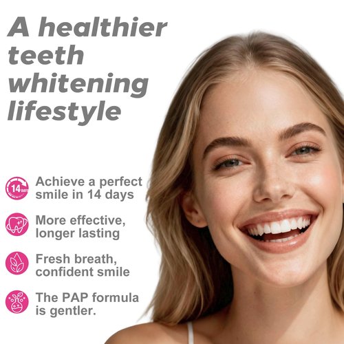 Teeth Whitening Strips -14 Treatments Professional Teeth Whitening Strip kit -Safe for Enamel-Non Sensitive Tooth Whitening Without Any Harm -Non-Slip Strips Stains Removal