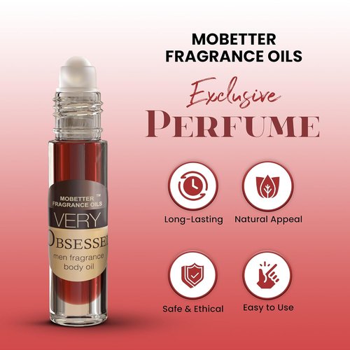 MOBETTER Fragrance Oils - Very Obsessed Cologne Body Oil for Men | Long-Lasting Scent