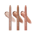 ColourPop Nude Attitude Shadow Stix Makeup Kit - High-Pigment Vegan Cream Eyeshadow Sticks (3 Count) | Matte & Shimmer Finishes
