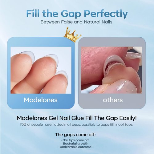modelones Nail Glue for Nail Tips