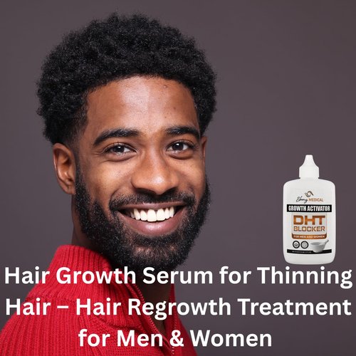 Ebony Medical Hair Support Serum – DHT-Blocking Procapil Formula – Strengthens Thinning Hair & Scalp Health – Liposomal Scalp Serum for Fuller, Thicker Hair – 2 fl oz