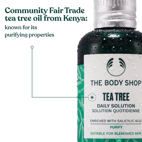 The Body Shop Tea Tree Daily Solution Serum - Purifying - For Oily, Blemished Skin - 1.69 Fl Oz