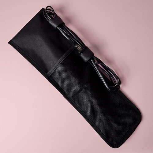 Beachwaver Co. Storage Pouch - Pink Catwalk | Travel-Friendly Hot Tool Bag with Heat-Resistant Lining