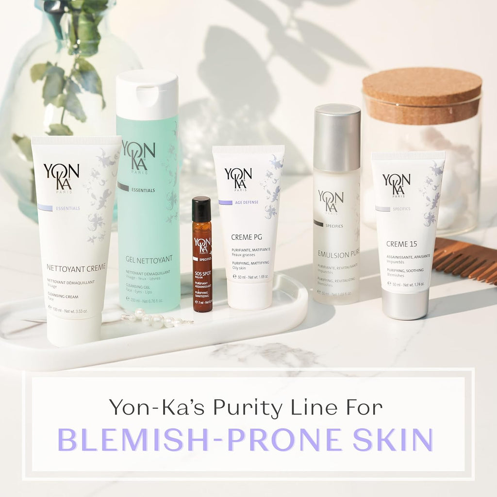 Yon-Ka Specifics Creme 15 - Balancing Face Cream with Chamomile & Botanicals for Oily Skin | 1.74 oz