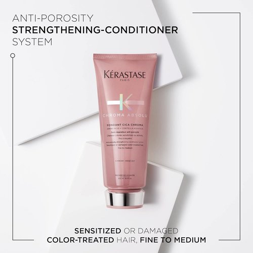 Kerastase Chroma Absolu Shampoo & Conditioner Set - Hydrate & Protect Color-Treated Hair with Glycerin & Hyaluronic Acid
