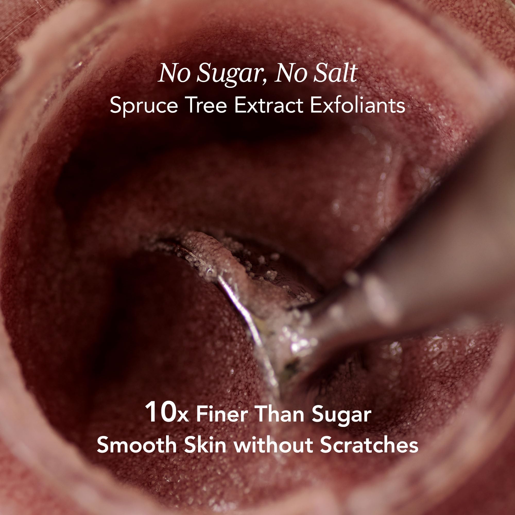 WHIPPED VEGAN SCRUB FIGBUTTER 210g (7.40 oz) – Made with Fig & Cacao Butter | Soft as Gelato Texture, Enriched with Ceramide, Shea Butter & Niacinamide | 10x Finer than Sugar Scrubs | for Face & Body