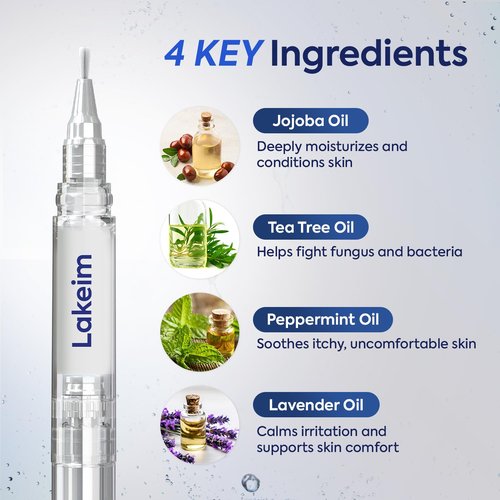 Toenail Fungus Treatment Extra Strength: 25% Undecylenic Acid & Tea Tree Oil - Repairs Yellow Thick Brittle Toe and Fingernails - 3 Pens with 5 Nail Files