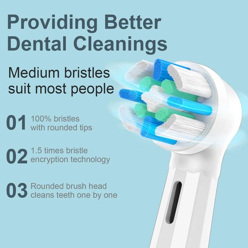 10 Pack Replacement Heads Compatible with Oral B IO 2/3/4/5/6/7/8/9/10/Deep Clean Series Electric Toothbrush, Brush Heads Refill Compatible with Oral B IO for Teeth and Gums Care (Black/White)