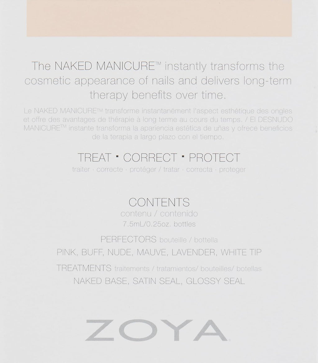 Zoya Mini Nail Polish Kit - Vibrant Colors for Perfect Manicures | 4-Piece Set