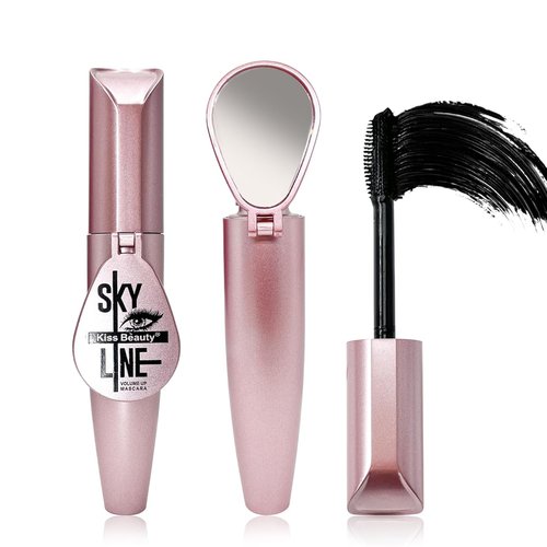 Skiennix Black Natural Eye Makeup Mascara - Defines Lashes, Cruelty-Free & Vegan, 1 Count