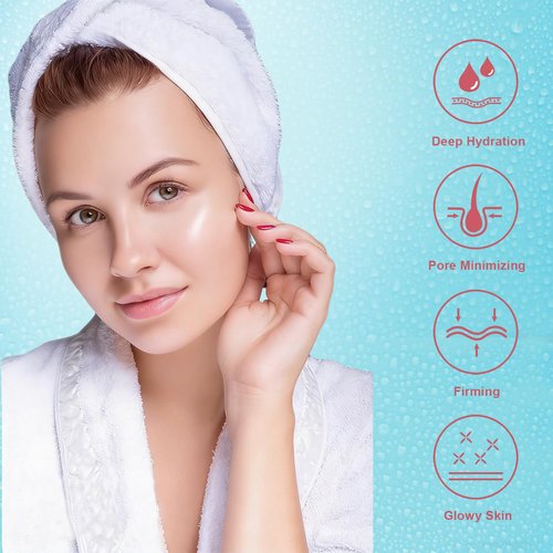 Regine Switzerland Deep Collagen Face Mask - Hydrating Hydrogel for Firming & Elasticity | 40g x 5ea