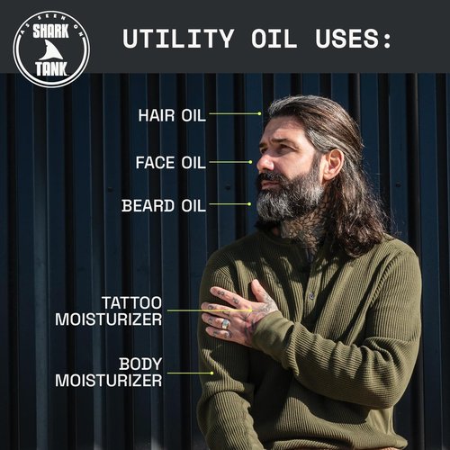 Skiennix Beard Oil - Nourishing Formula for Soft, Healthy Facial Hair | 2 oz