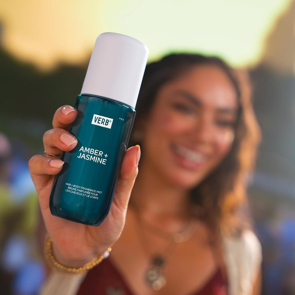 VERB Hair and Body Mist - Amber & Jasmine Fragrance for All-Day Freshness