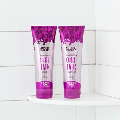 Not Your Mother's Curl Talk Shampoo & Conditioner Set - Strengthening for Curly Hair - 8 fl oz (2-Pack)