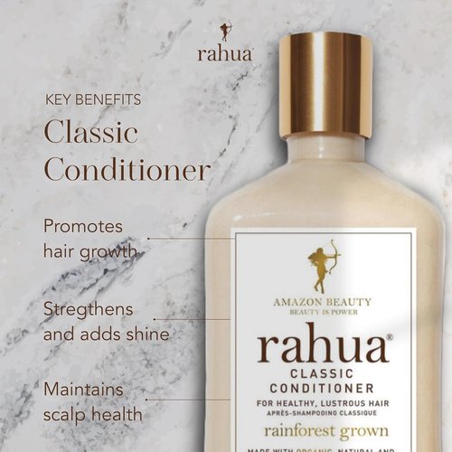 Rahua Classic Conditioner - Organic Formula for Healthy Scalp & Hair | 9.3 Fl Oz, Color Safe, Palo Santo Scent