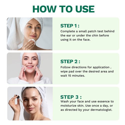 ANAI RUI Salicylic Acid Face Cleansing Pads - Acne Treatment with Witch Hazel, 80 Count