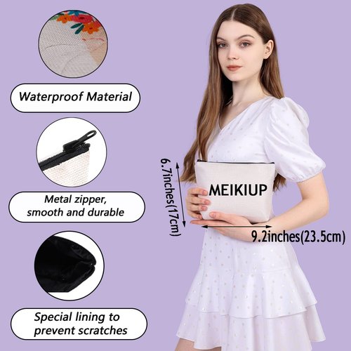 MEIKIUP Funny K-Drama Lover Gift Korean Merchandise Korean Drama Fan Gift K-Drama Women Makeup Bag (Watch K-DRAMA Bag)