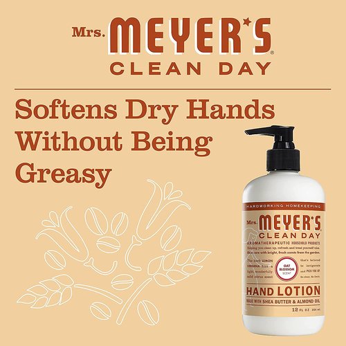 Mrs Meyer's Oat Blossom Hand Lotion, 12 FZ