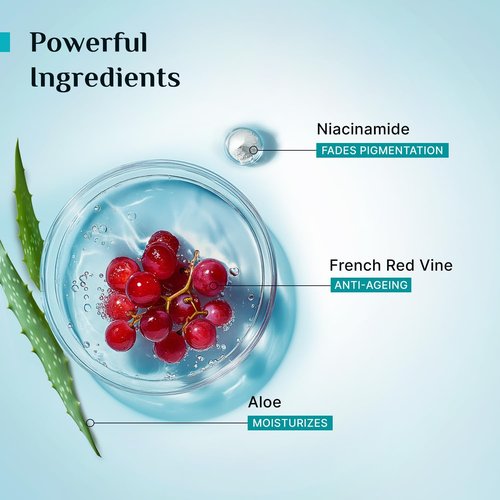 Pilgrim French Red Vine Face Mist - Hydrating Toner with Niacinamide & Aloe | Alcohol-Free | 3.38 Fl Oz (100ml)