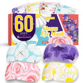 AROIC 60 Pack Steam Eye Masks Disposable for Dry Eyes, Heated Eye Mask Warm Compress for Eyes, Relaxation Valentines Day Gifts, Travel Essentials - Lavender, Unscented, Chamomile, Rose