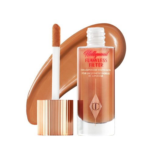 Charlotte Tilbury Hollywood Flawless Filter - Multi-Use Makeup Primer & Illuminating Highlighter for Smooth, Blurred Skin
