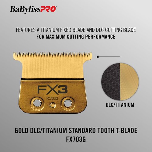 BaBylissPRO FX3 Replacement Blades - Precision Standard Tooth Design for Effortless Styling