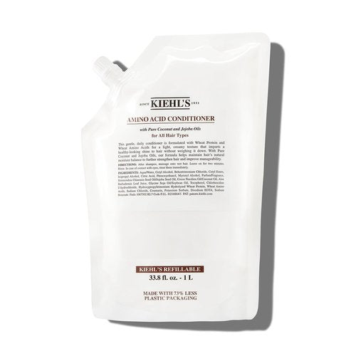 Kiehl's Amino Acid Conditioner - Strengthening & Moisturizing Hair Treatment | All Hair Types, 16.9 Fl Oz