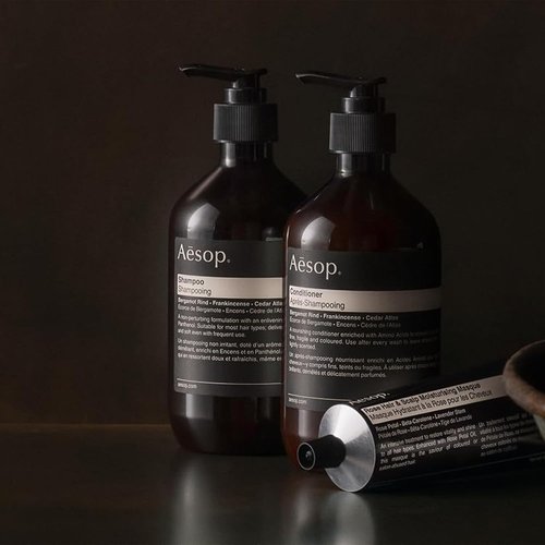 Aesop Conditioner - Nourishing Formula for Soft, Hydrated Hair | Citrus, Earthy, Woody | 16.9 oz / 500mL