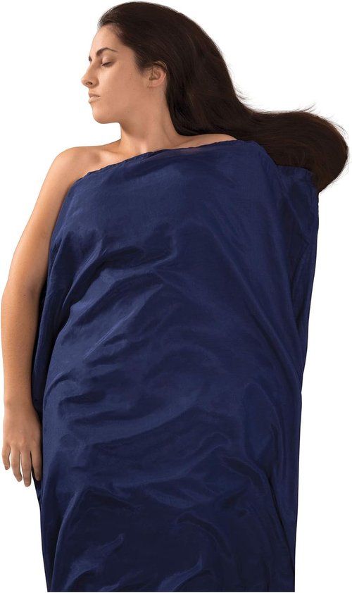 Sea to Summit Silk-Cotton Blend Sleeping Bag Liner - Lightweight Travel Essential for Comfort