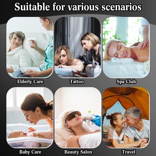 Mixweer 30 Pcs 39" x 87" Disposable Massage Table Sheets Fitted Non Woven Spa Bed Cover Bed Sheets Breathable Not Oil Proof Massage Table Protective Cover for Beauty Salon Facial Body(Black)
