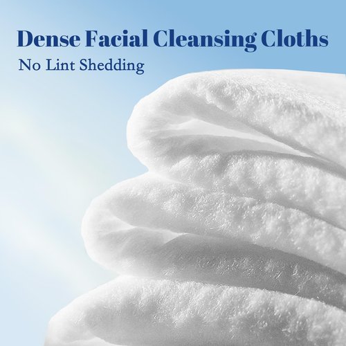 ITO Disposable Face Towel, Ultra-Soft 1-Second Quick-Dry Face Towels, Gentle for Sensitive Dry Oily Skin, Facial Towels for Daily Cleansing Makeup Removal (180 Count (Pack of 3))
