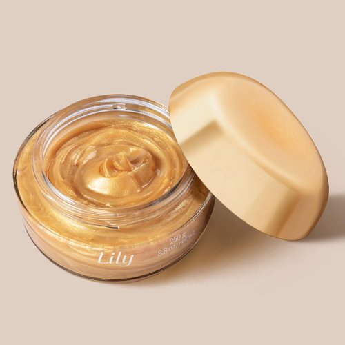O Boticário Lily Scented Shimmering Body Gel, 8.8 Ounce
