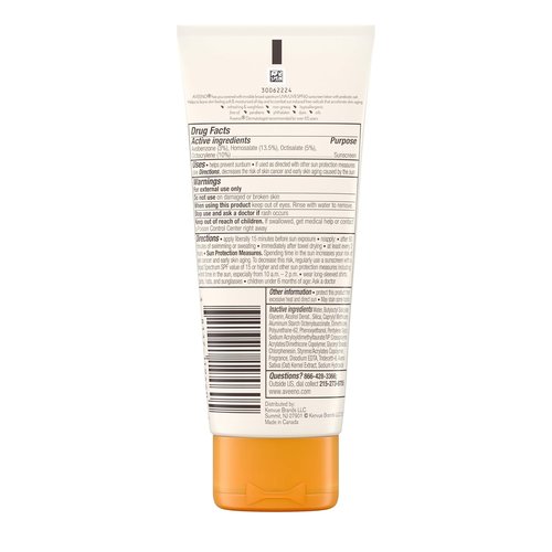 Aveeno Protect + Hydrate Sunscreen Lotion - Broad Spectrum SPF 60, Weightless & Refreshing, 3.0 fl. oz