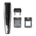 Philips Beard Trimmer & Hair Clipper Series 5000 - No Blade Oil Required - Sleek Black & Silver Design