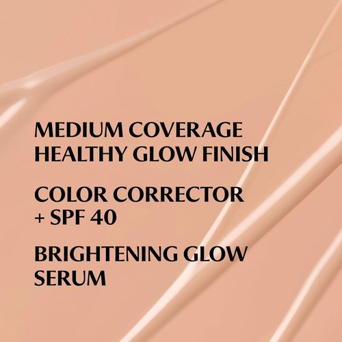 IT Cosmetics CC+ Nude Glow Foundation | Medium Coverage SPF 40 with 2% Niacinamide & Hyaluronic Acid - 1.08 fl oz