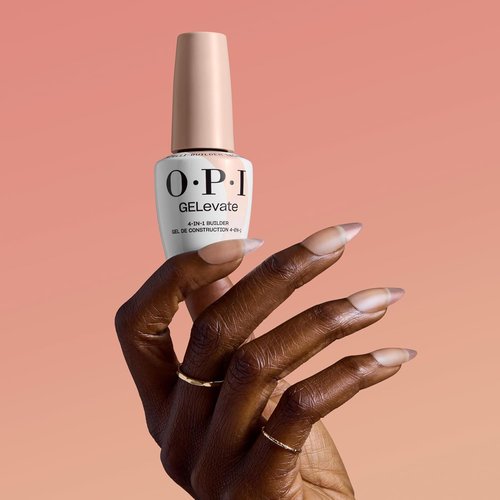 OPI GELevate Nail Builder Gel - 4-in-1 UV Cure Vegan Nail Polish | 15 ML for Strong, Beautiful Nails