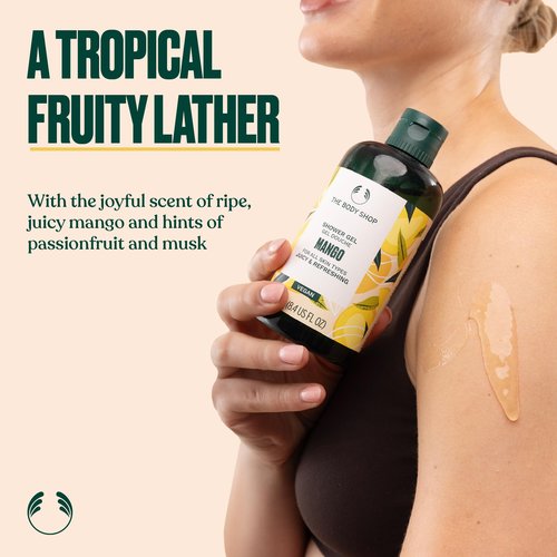 The Body Shop Mango Collection Gift Set - 4 Piece Set, Shower Gel, Body Butter, Lip Butter, Hand Balm, Vegan