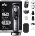 Braun Series 9 All-in-One Grooming Kit - 13-in-1 Beard Trimmer, Body Groomer & Hair Clipper, Model 9440
