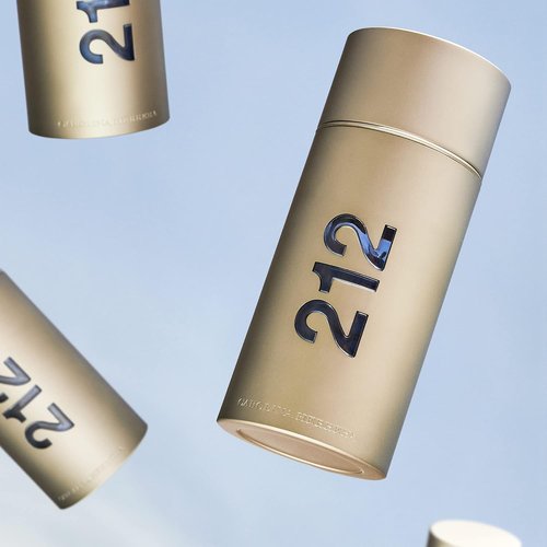 Carolina Herrera 212 Men EDT Spray - Fresh Sandalwood & Spicy Notes | 3.4 oz Fragrance