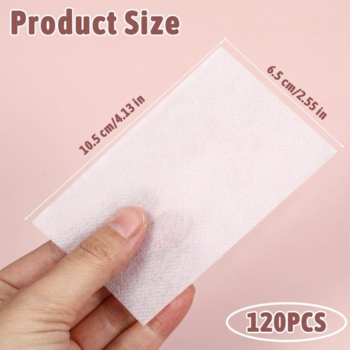 Skiennix 120 Pcs Hair Perm Papers - High Temperature Resistant Curling Sheets for Salon Use