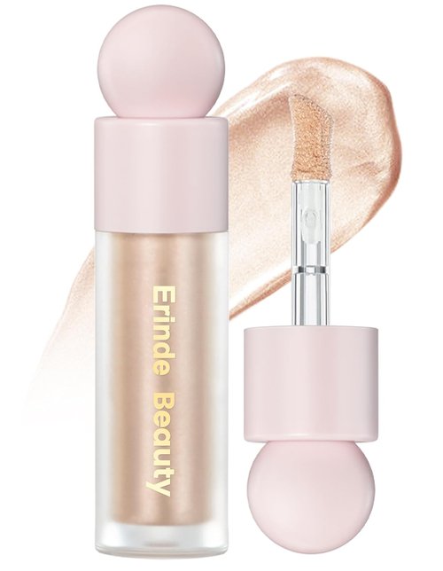 Erinde Liquid Highlighter - Lightweight Face Illuminator Stick for Natural Glossy Finish | 02# Starlight