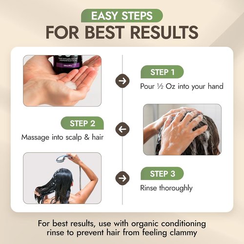Nature's Brands - Herbal Choice Mari Natural Shampoo for Dry Hair - Organic Olive Oil & Rosemary Extract, 8 Fl Oz | Vegan & Cruelty-Free, Lavender & Calendula Infusion