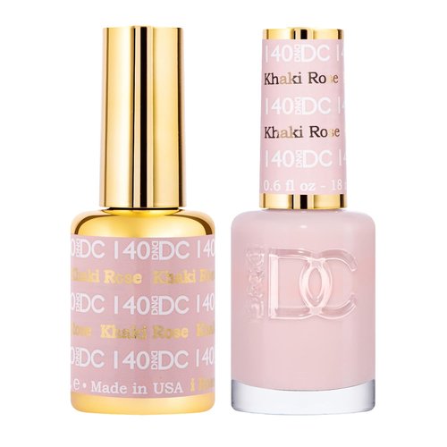 DND Gel Polish Set - Pink Nude Collection | UV/LED Gel & Air Dry Nail Lacquer Duo, 0.5 Fl Oz Each