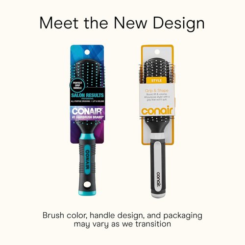 Conair Salon Results Detangling Hairbrush - Effortlessly Untangles All Hair Types | Ideal for Men & Women