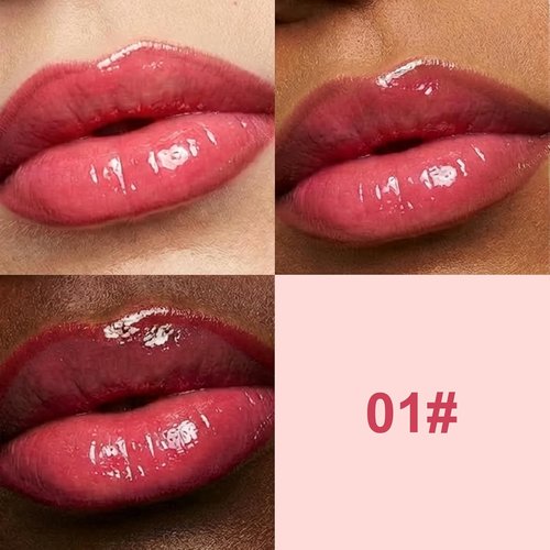 Skiennix 3PCS Lip Combo Set - Matte Lip Liner, Hydrating Tint Lipstick & Shine Gloss | Long-Lasting Plumping Kit